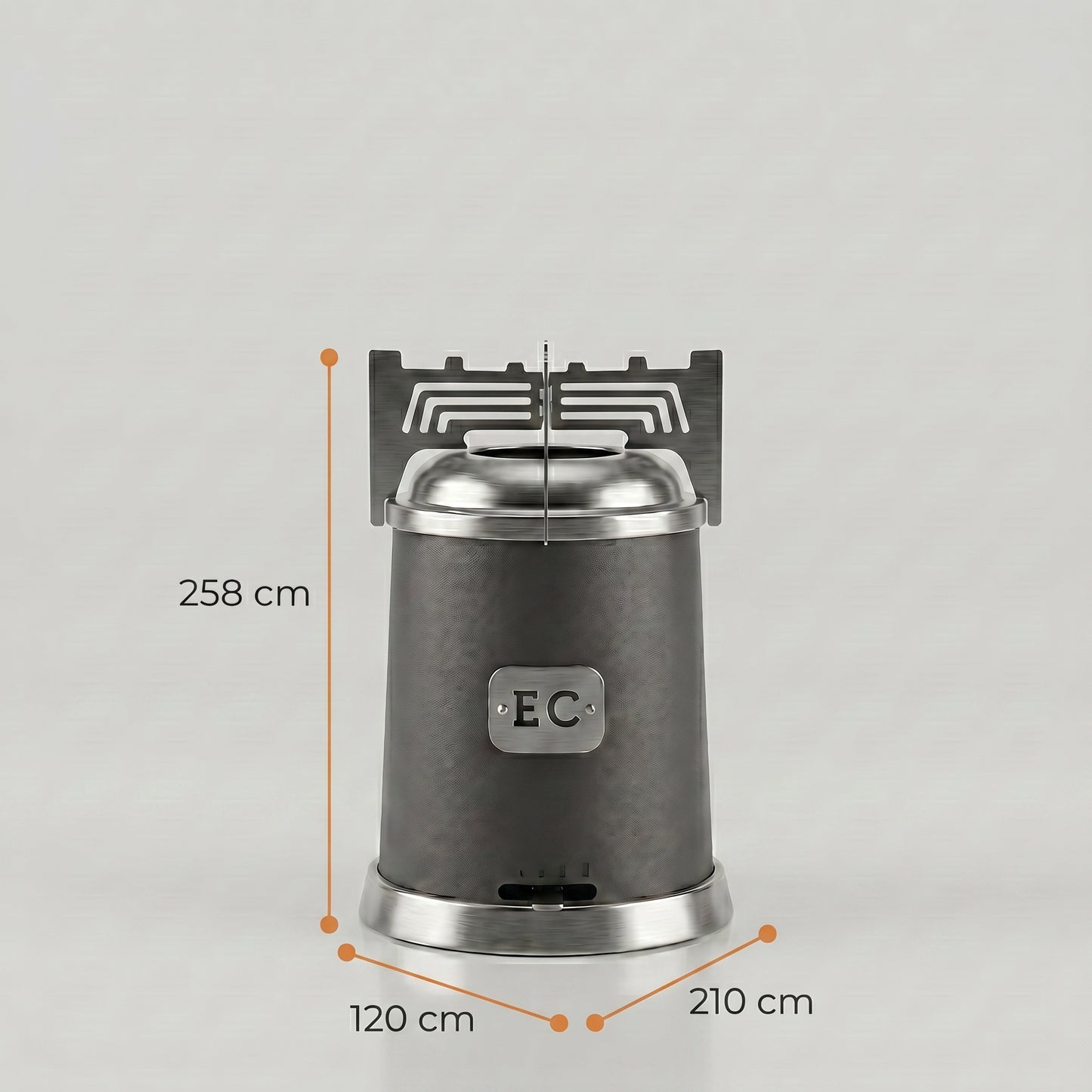 E&C Vortex Tafelmodel Pelletkachel