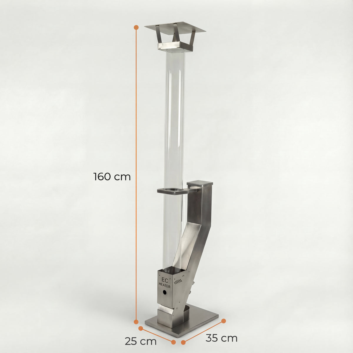 E&C RVS Pelletkachel