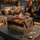 E&C Nomad Compacte Draagbare Grill & Kampvuurset