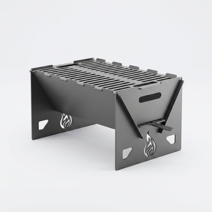 E&C Nomad Compacte Draagbare Grill & Kampvuurset