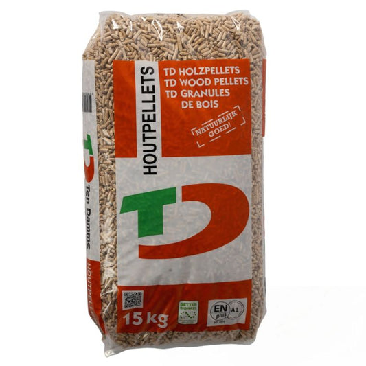 Houtpellets 15 KG